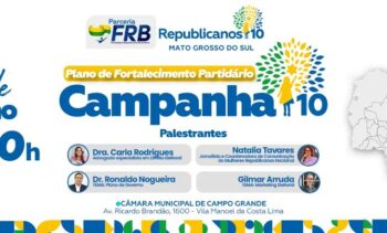 Republicanos encerra “Campanha 10” com palestrantes de Brasília
