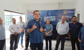 Alan Guedes entrega reforma do Centro Homeopático de Dourados