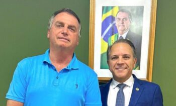 Eleições 2024: Coronel David se reúne em Brasília com Bolsonaro para articular e traçar estratégia de fortalecimento da direita em MS