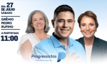Progressistas lança Gabriel Boccia para Prefeitura de Bela Vista em Convenção Partidária