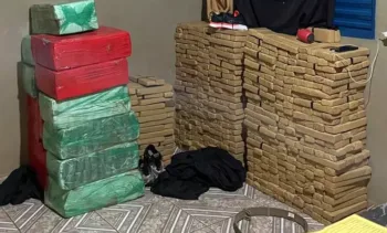 Em maior apreensão de Maracaju, três são presos com 850 kg em entreposto de drogas