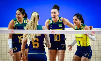 Invicto, Brasil atropela Bulgária na Liga das Nações Feminina de Vôlei